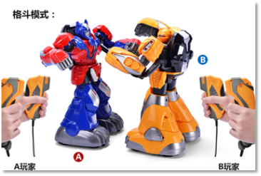 人體感應拳擊互動機器人